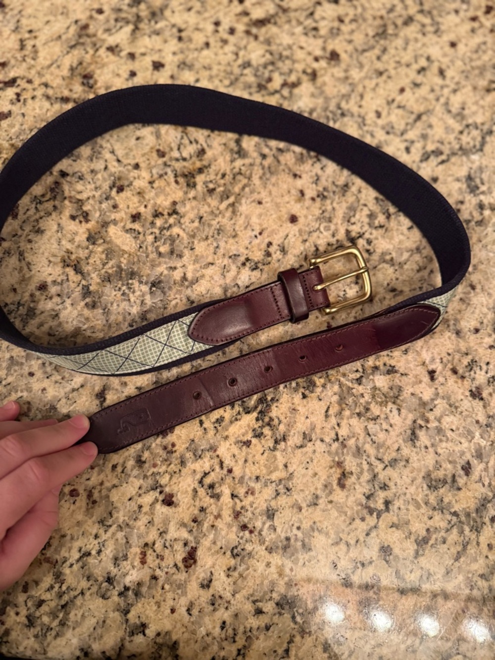 Vineyard vines men’s belt size 36